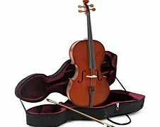 Student Plus 4/4 Size Cello with Case by