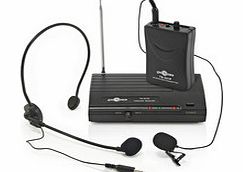 Wireless Microphone Headset and Lavalier Mic