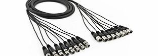 XLR (M) - XLR (F) Link Cable 8/8 3m