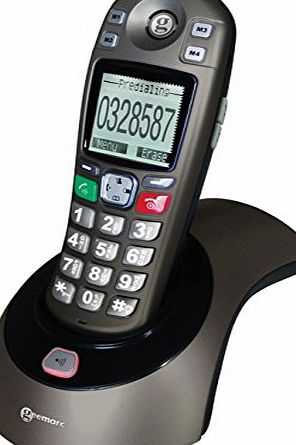 Geemarc AmpliDECT 280 loud cordless DECT telephone - Anthracite- UK Version