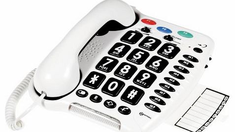 CL100 Loud Big Button Corded Telephone- UK Version