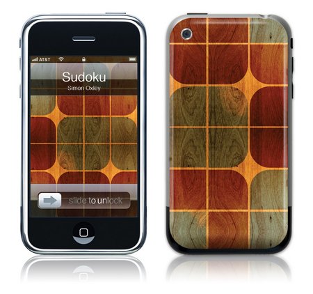 iPhone 1st Gen GelaSkin Sudoku Simon Oxley