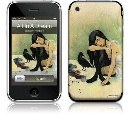 Gelaskins iPhone 3G 2nd Gen GelaSkin All In A Dream by