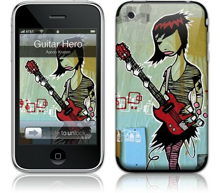 iPhone 3G 2nd Gen GelaSkin Guitar Hero by Aaron