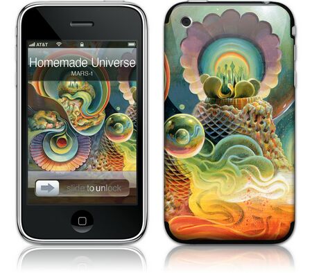 Gelaskins iPhone 3G 2nd Gen GelaSkin Homemade Universe by