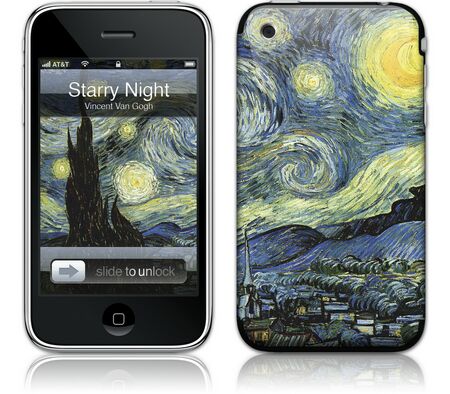 Gelaskins iPhone 3G 2nd Gen GelaSkin Starry Night by