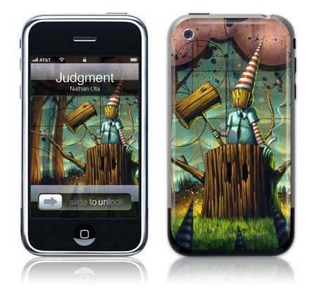 GelaSkins iPhone GelaSkin Judgement by Nathan Ota