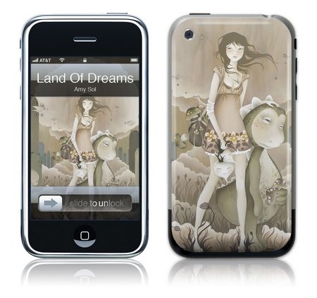 iPhone GelaSkin Land of Dreams by Amy Sol