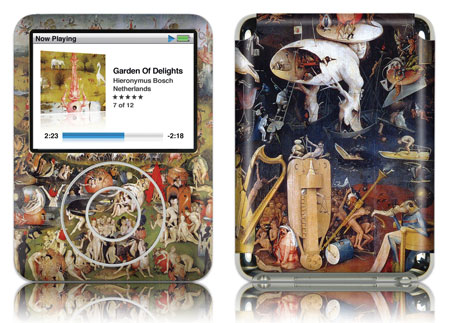 GelaSkins iPod 3rd Nano Video GelaSkin Garden Of Earthly
