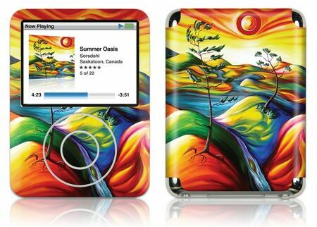 GelaSkins iPod 3rd Nano Video GelaSkin Summer Oasis by