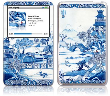 iPod Classic GelaSkin Blue Willow by Colin