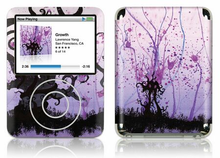 Gelaskins iPod Nano 3rd Gen GelaSkin Growth by Lawrence Yang