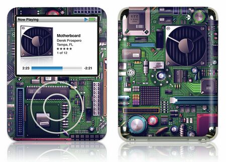 Gelaskins iPod Nano 3rd Gen GelaSkin Motherboard by Derek