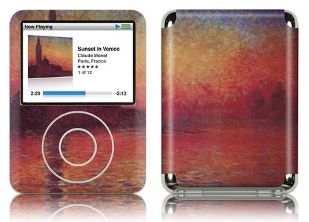 Gelaskins iPod Nano 3rd Gen GelaSkin Sunset in Venice by