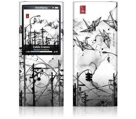 iPod Nano 4th Gen GelaSkin Cable Cranes by