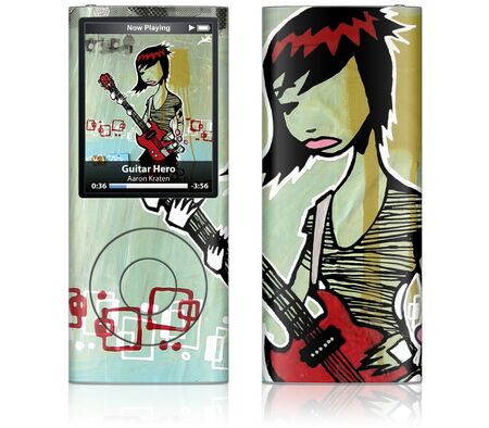 Gelaskins iPod Nano 4th Gen GelaSkin Guitar Hero by Aaron