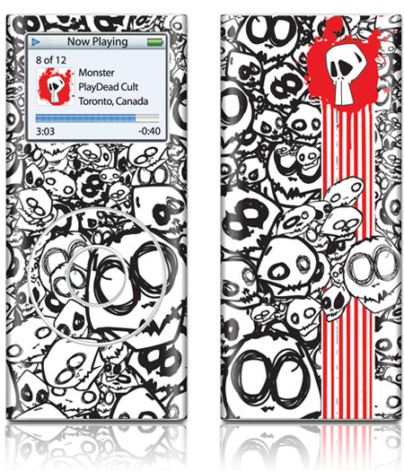 GelaSkins iPod New 2nd Gen Nano GelaSkin Monster by