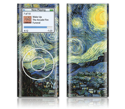 iPod New 2nd Gen Nano GelaSkin Starry Night by