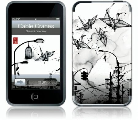 Gelaskins iPod Touch 1st Gen GelaSkin Cable Cranes by