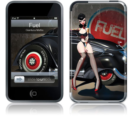 Gelaskins iPod Touch 1st Gen GelaSkin Fuel by Gianluca