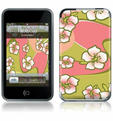 Gelaskins iPod Touch 1st Gen GelaSkin Hibiscus by Dodeskaden