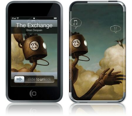 Gelaskins iPod Touch 1st Gen GelaSkin The Exchange by