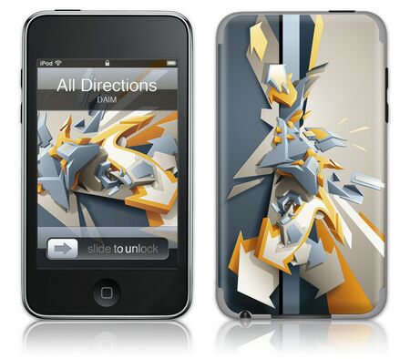 Gelaskins iPod Touch 2nd Gen GelaSkin All Directions by DAIM