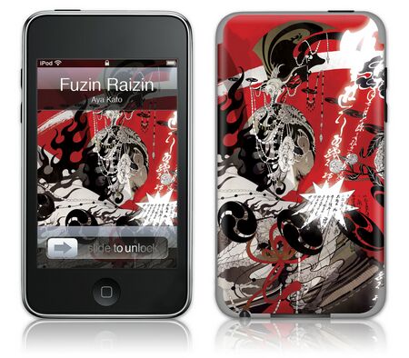 Gelaskins iPod Touch 2nd Gen GelaSkin Fuzin Raizin by Aya