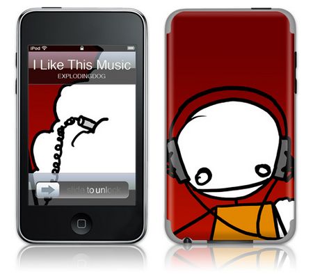 Gelaskins iPod Touch 2nd Gen GelaSkin I Like This Music by