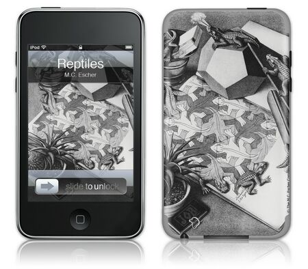 Gelaskins iPod Touch 2nd Gen GelaSkin Reptiles by MC Escher