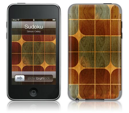 iPod Touch 2nd Gen GelaSkin Sudoku Simon Oxley