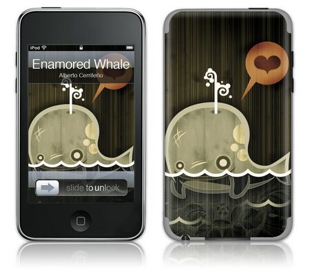 Gelaskins iPod Touch 2nd Gen GelaSkin The Enamored Whale