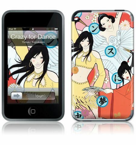 GelaSkins iPod Touch GelaSkin Crazy for Dance by Yumiko