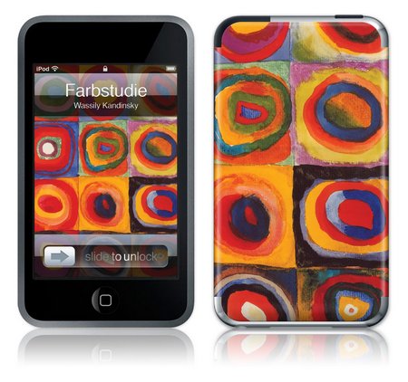 GelaSkins iPod Touch GelaSkin Farbstudie Quadrate by