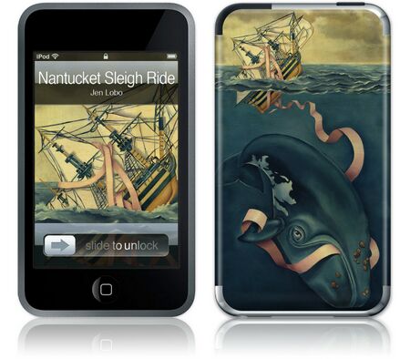 iPod Touch GelaSkin Nantucket Sleigh Ride by Jen