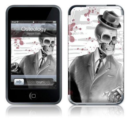 GelaSkins iPod Touch GelaSkin Osteology by Steven Daily