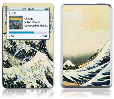 GelaSkins iPod Video GelaSkin The Great Wave by Hokusai