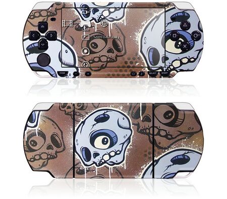 Sony PSP Slim / Lite GelaSkin Skullies by Dolla