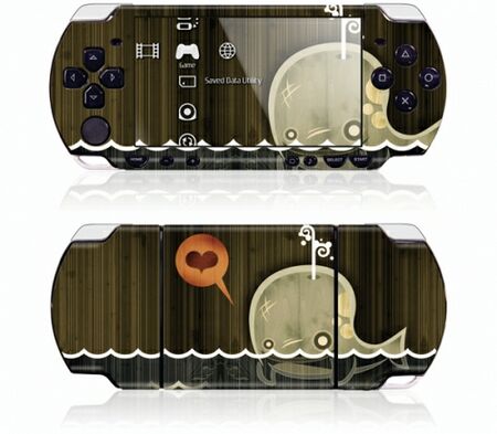 Sony PSP Slim / Lite GelaSkin The Enamored Whale