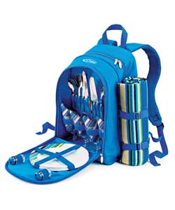 gelert 4 Person Picnic Pack and Rug