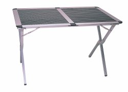 GELERT Aluminium Double Roll-up Table