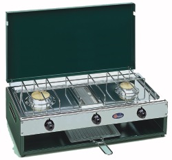 DOUBLE BURNER & GRILL