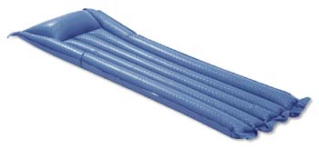 Single 4 Reed PVC Airbed & Pillow