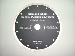 general Blade for 800W Wet Saw