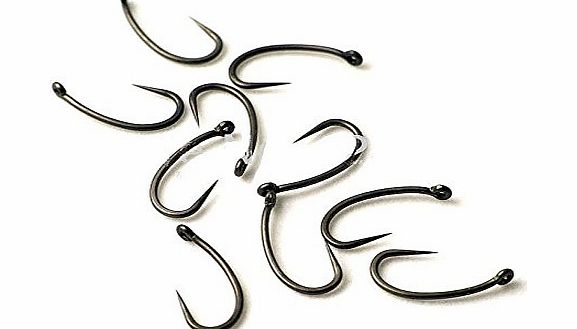 Generic 10 x Super Sharp Barbless Size 8 Carp Fishing Hooks (Specimen Fishing Hooks) [6-27]
