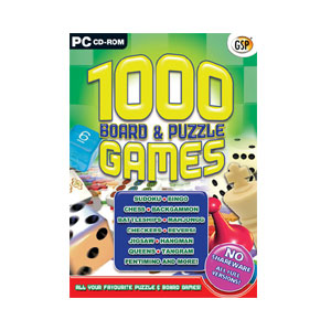 1000 Board & Puzzle Games PC