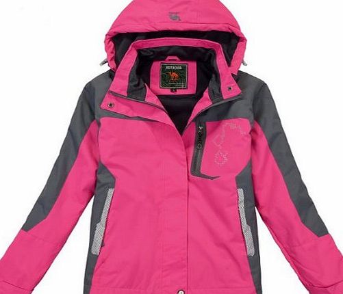 Generic 2014 New Spring Women Winter Outwear Ski Snow Waterproof Climbing Hiking Outdoor Sport Jacket Coat Blue Purple Red UK Size 6 8 10 12 14 (Red, Tag XXL: UK12)