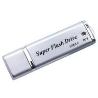 4GB USB 2.0 Flash Drive Silver