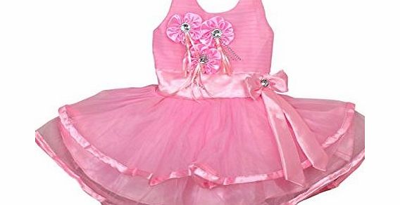 Generic Baby Girls Pink Dress for Party, Wedding, Princess for 3 - 6 months