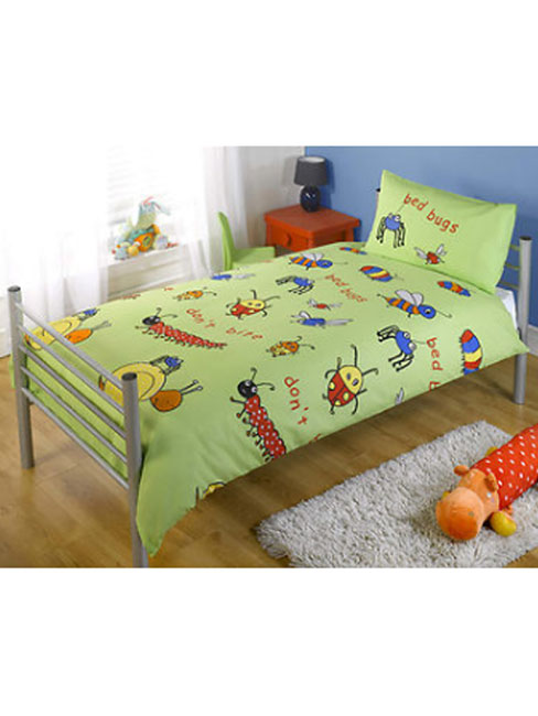 Bed Bugs Single Duvet Cover and Pillowcase Set